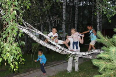 Небольшой десант детской группы